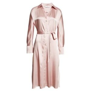 Vince NWT Satin Blush Pink dress